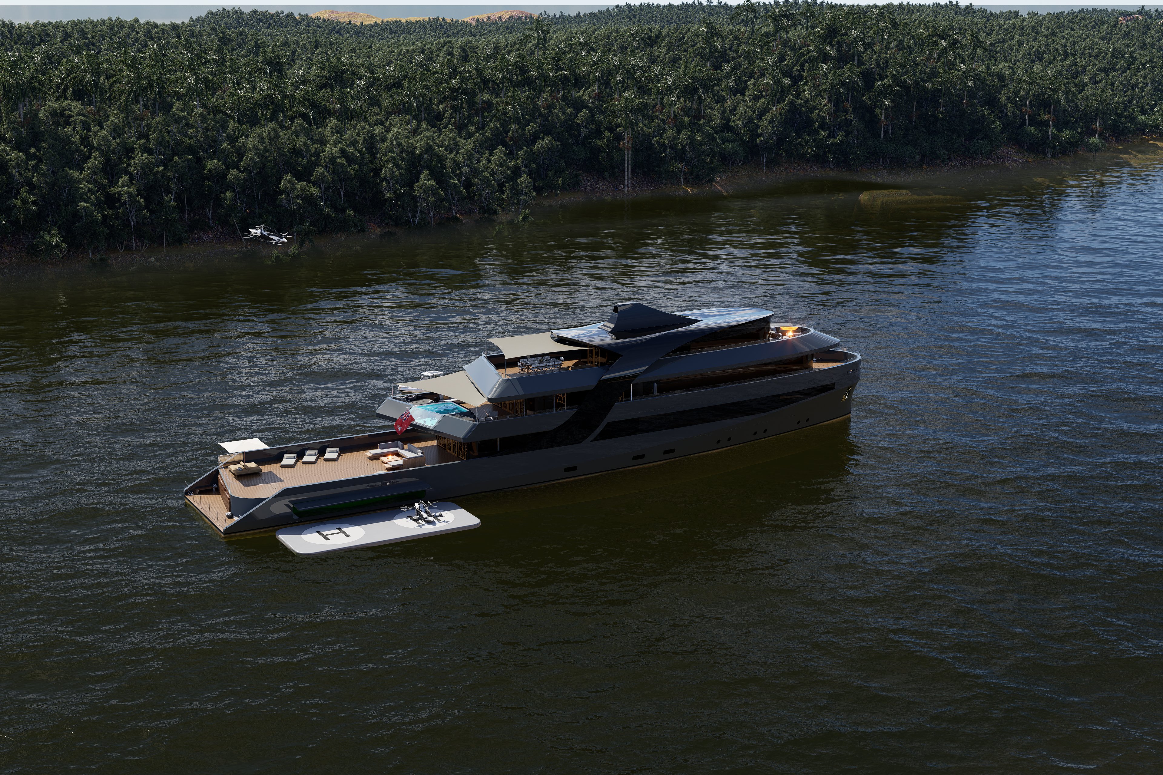 Pirarucu 60m explorer yacht